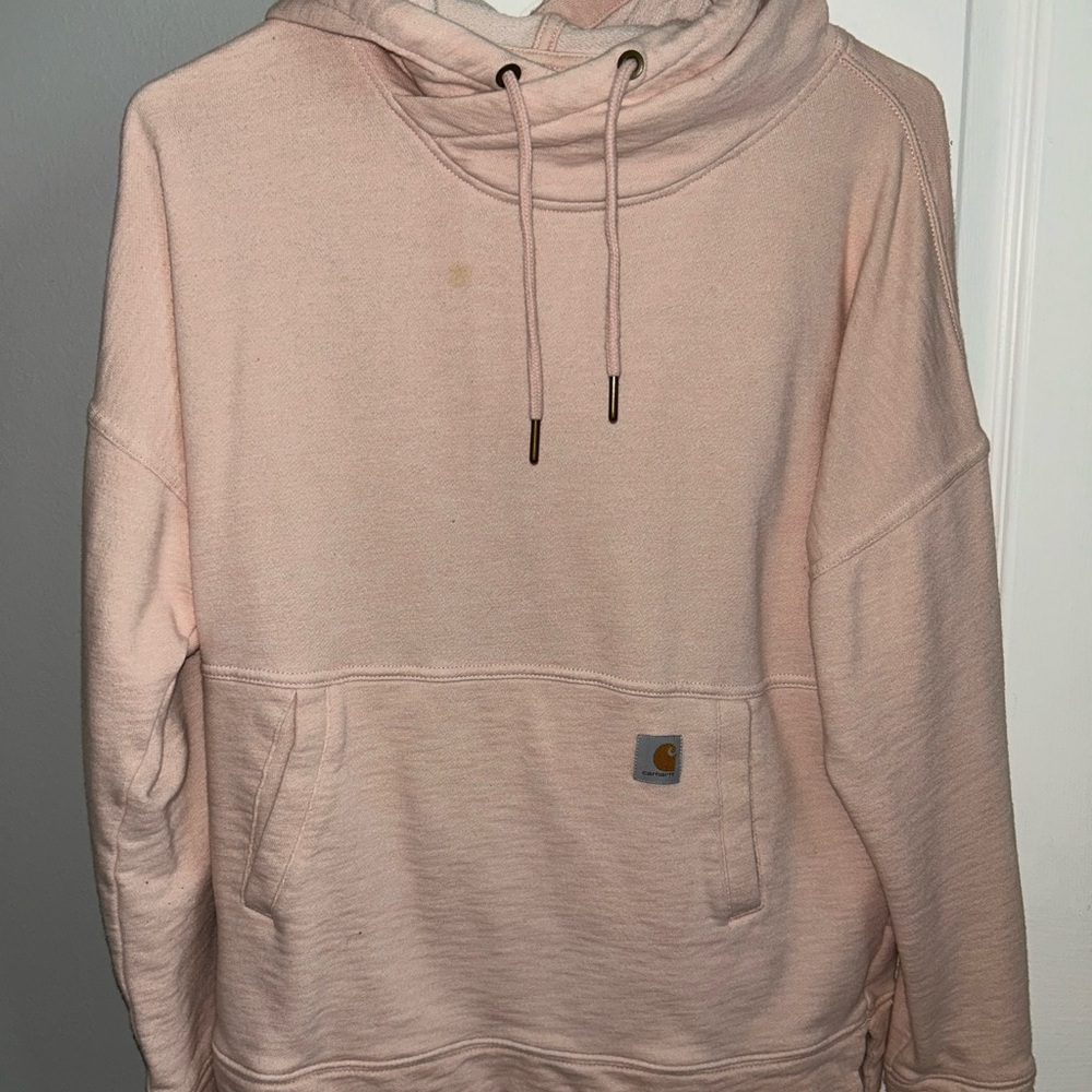 Carhartt Light Pink Relaxed Fit Hoodie